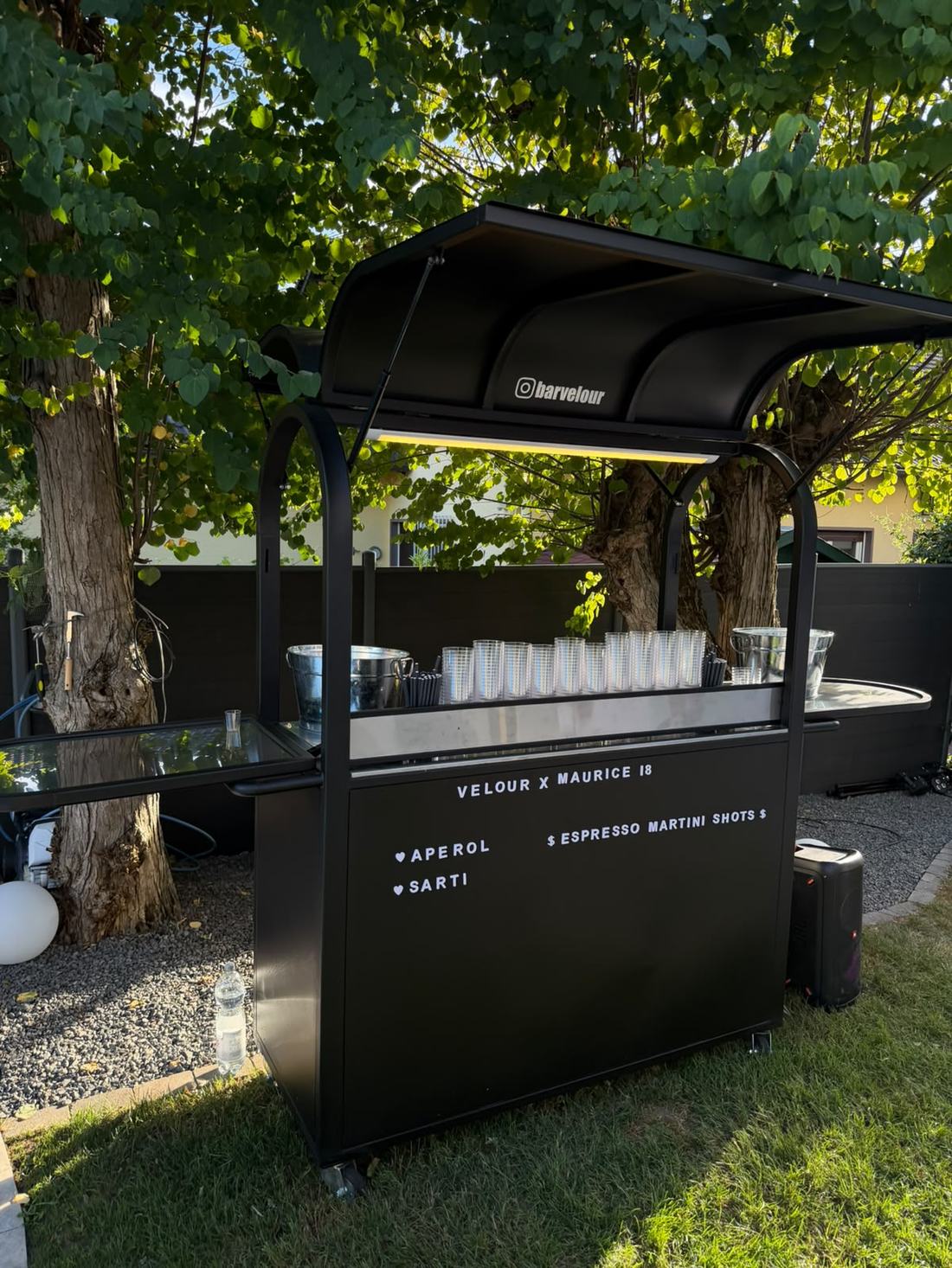 VELOUR mobile Bar im Einsatz